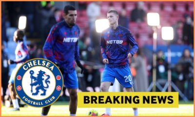 Adam Wharton warming up for Crystal Palace