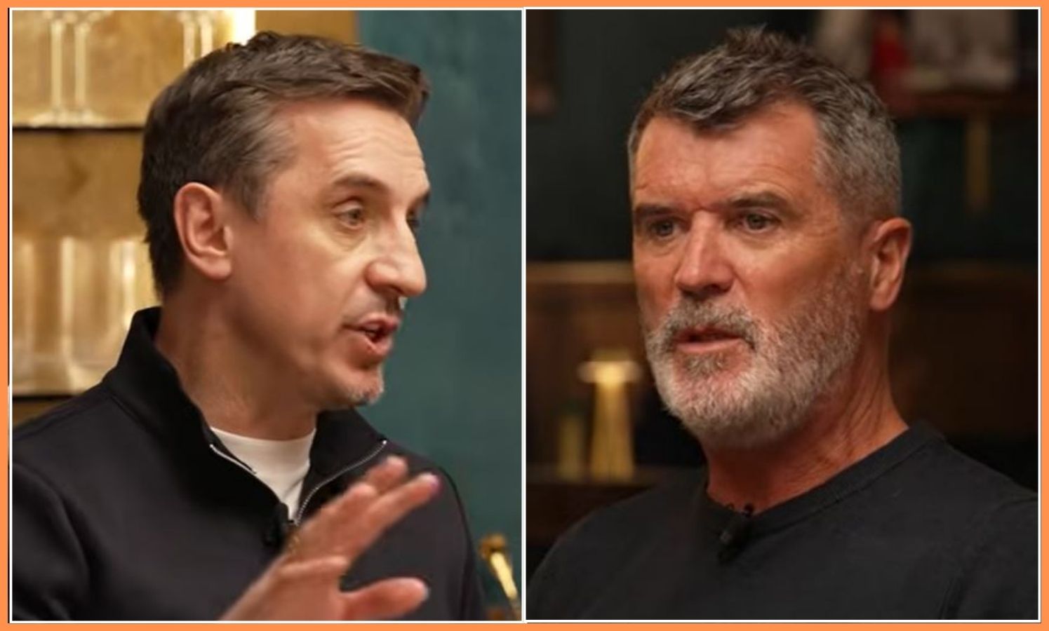 Gary Neville and Roy Keane disagree on Kobbie Mainoo