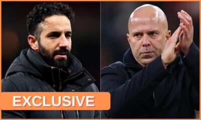 Ruben Amorim and Arne Slot