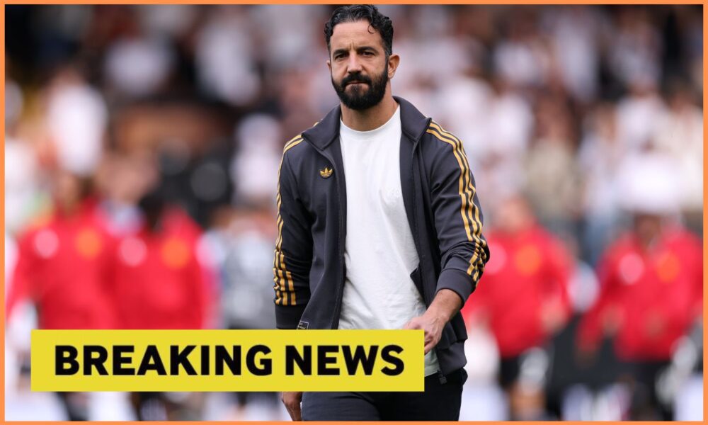 Man United manager Ruben Amorim