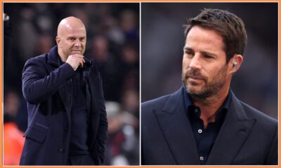 Arne Slot and Jamie Redknapp