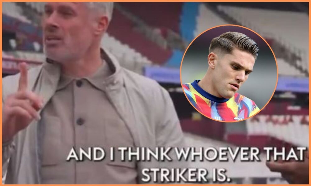 Jamie Carragher and Viktor Gyokeres