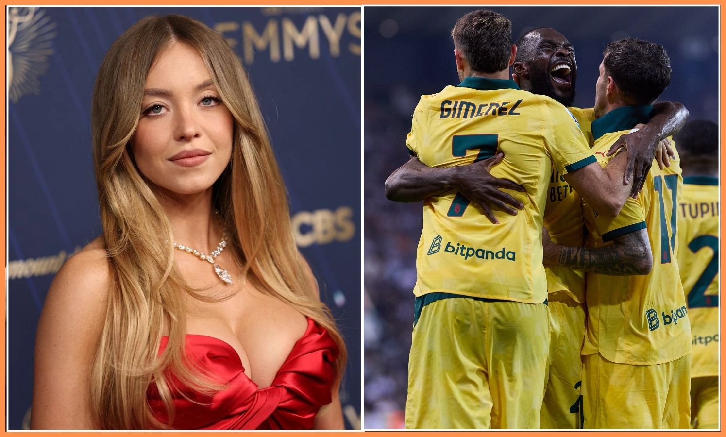 Sydney Sweeney and Christian Pulisic