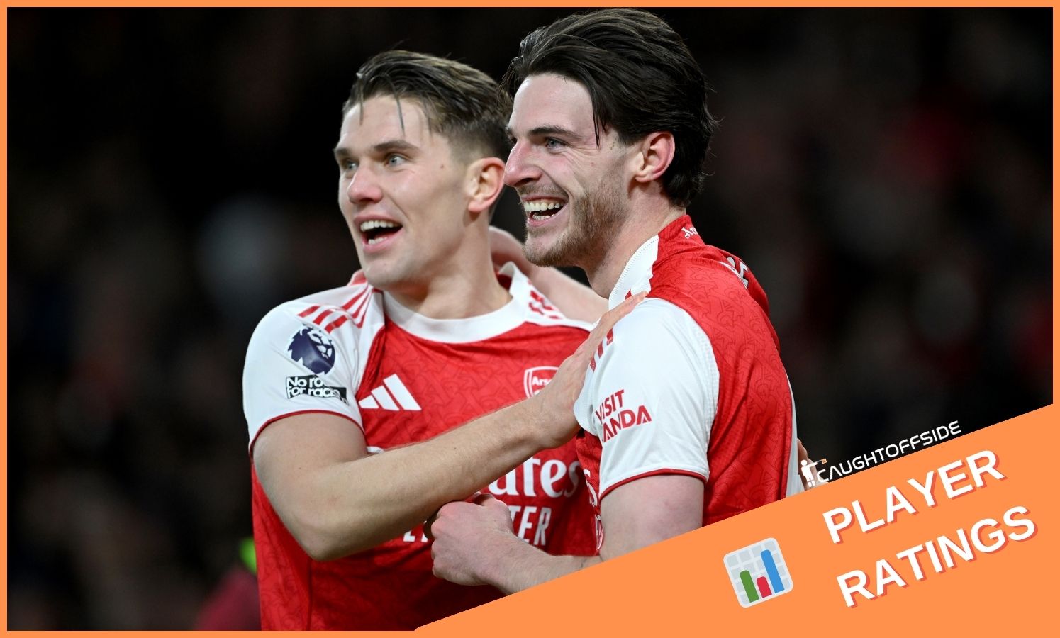 Viktor Gyokeres and Declan Rice