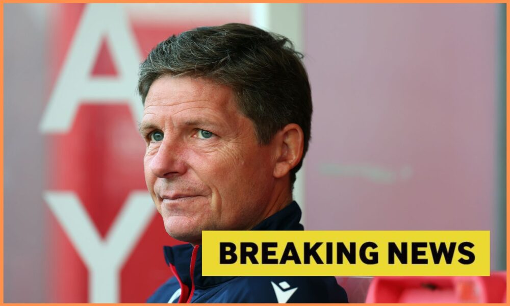 Crystal Palace Manager Oliver Glasner looks on ahead of a pre-season friendly match