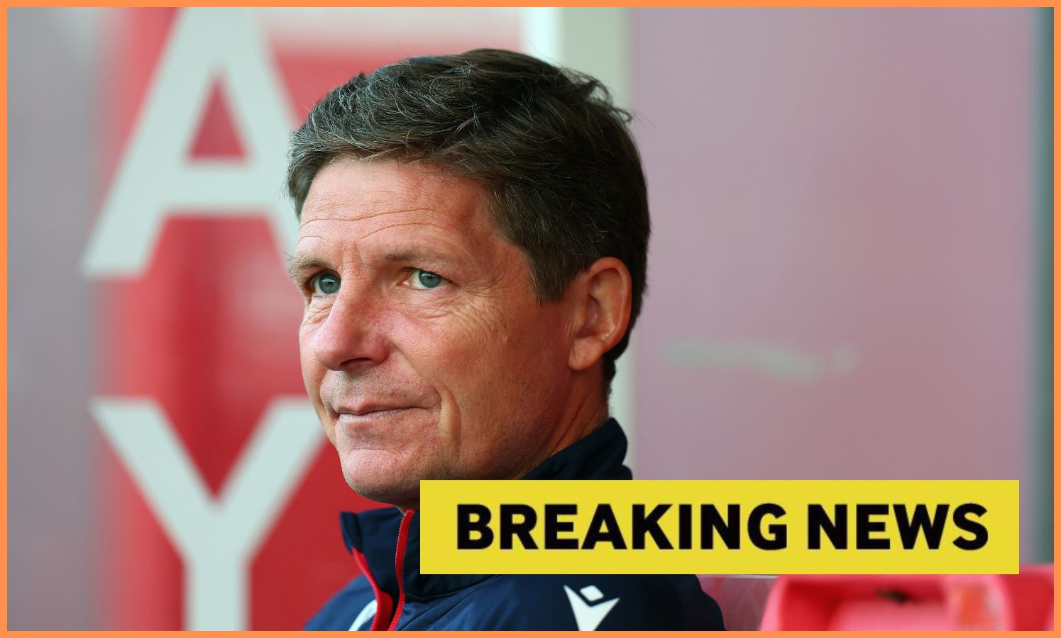 Crystal Palace Manager Oliver Glasner looks on ahead of a pre-season friendly match