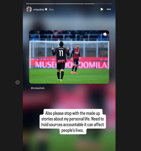 Christian Pulisic hits out at rumours he is dating actress Sydney Sweeney (Instagram)