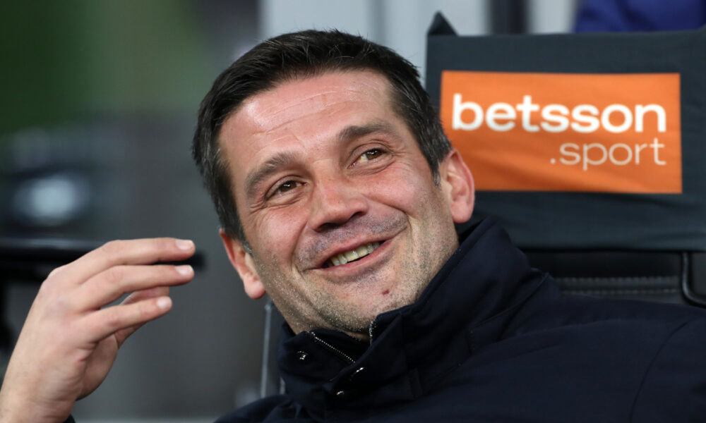MILAN, ITALY - DECEMBER 03: Cristian Chivu, Head Coach of FC Internazionale Milano, looks on prior to the Coppa Italia round of 16 match between FC Internazionale and Venezia FC at San Siro Stadium on December 03, 2025 in Milan, Italy. (Photo by Marco Luzzani/Getty Images)
