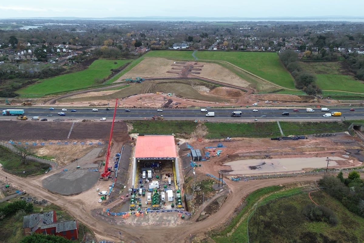 M27 closure: Innovative technique to move 8,500 tonne Box Slide to create vital new junction is explained