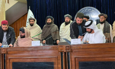 DP World Afghanistan signing ceremony