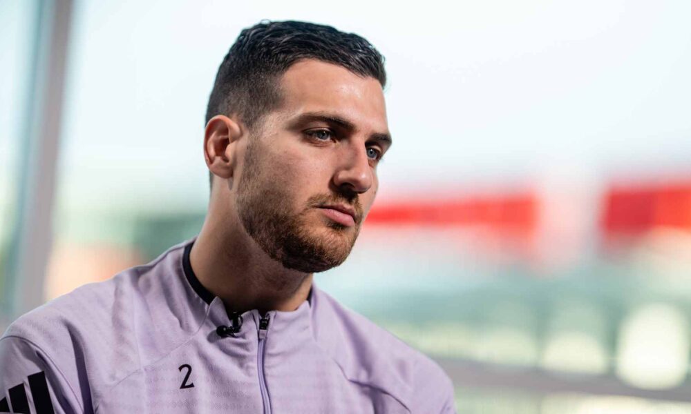 Diogo Dalot reflects on proud captaincy moment at Aston Villa