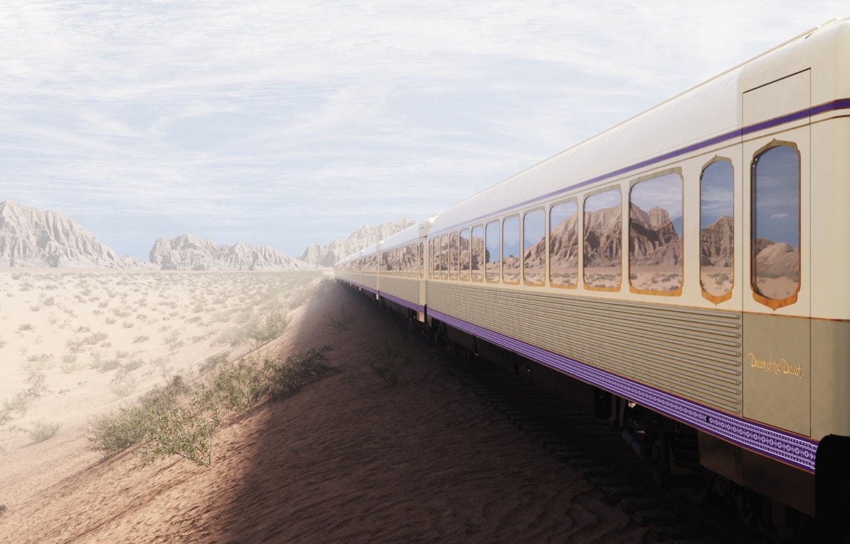 Train Saudi Arsenale Dream of the Desert