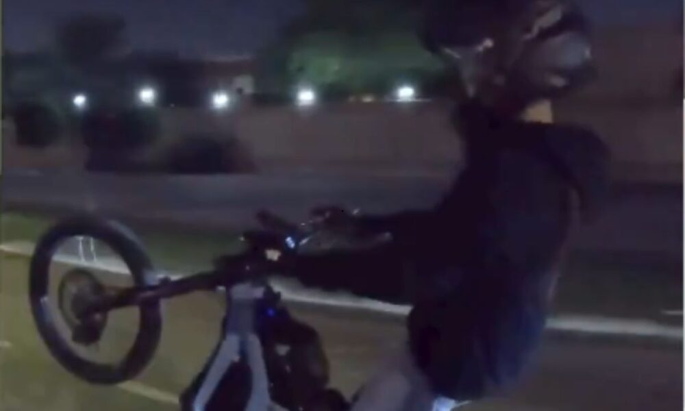 Dubai Police e-bike crackdown