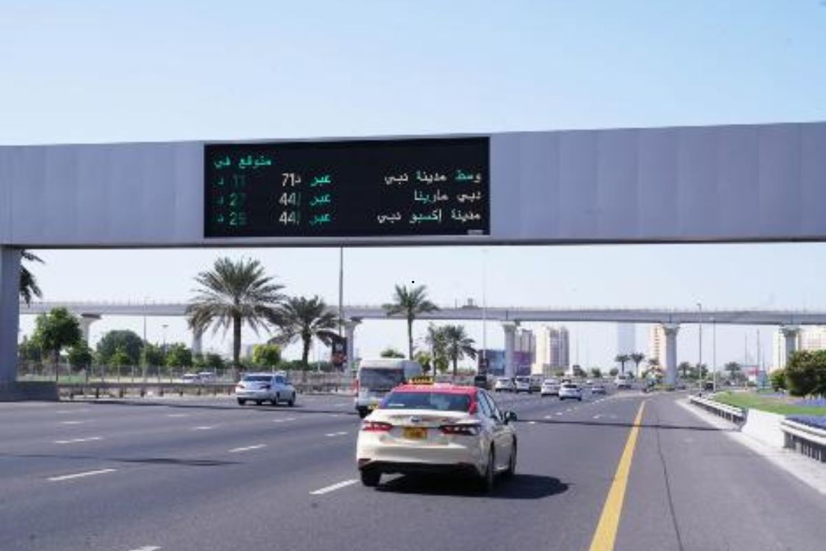 Dynamic Message Signs in Dubai RTA