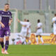 FLORENCE, ITALY - NOVEMBER 2: Edin Zdeko of ACF Fiorentina shows his dejection during the Serie A match between ACF Fiorentina and US Lecce at Artemio Franchi on November 2, 2025 in Florence, Italy. (Photo by Gabriele Maltinti/Getty Images)