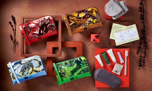 Emirates new Premium Economy amenity kit