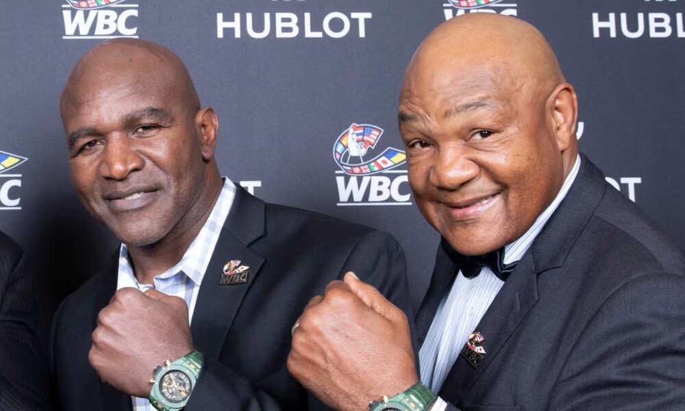 Michael Moorer looked past Holyfield and Foreman when naming the heavyweight who hit him hardest