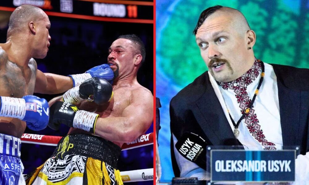 Usyk gave honest answer when asked if he was surprised that Fabio Wardley beat Joseph Parker