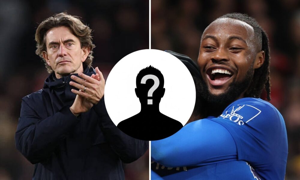 Split image of Thomas Frank and Antoine Semenyo