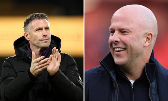 Split image of Rob Edwards and Arne Slot