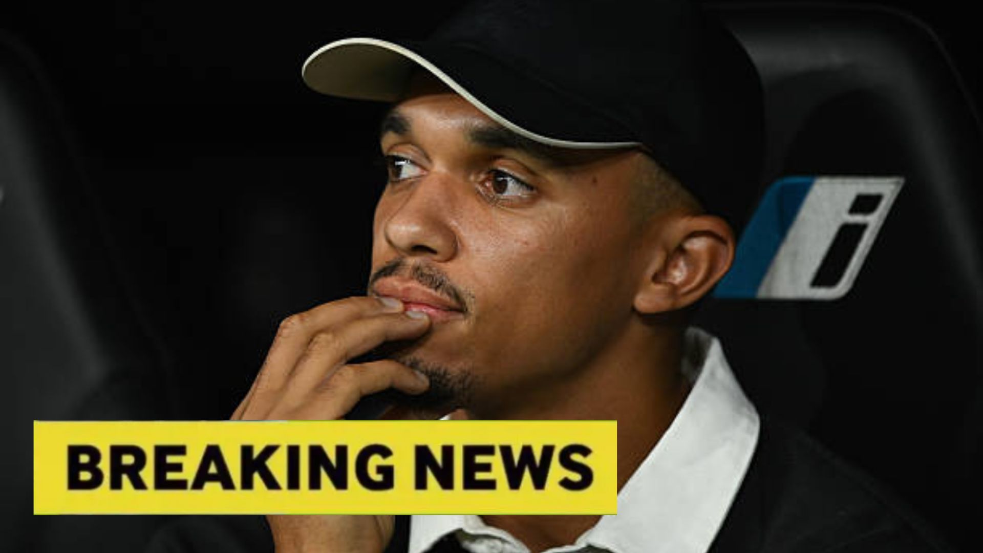 Trent Alexander-Arnold sidelined and sitting in the stands for Real Madrid