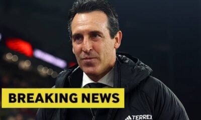 Aston Villa manager Unai Emery