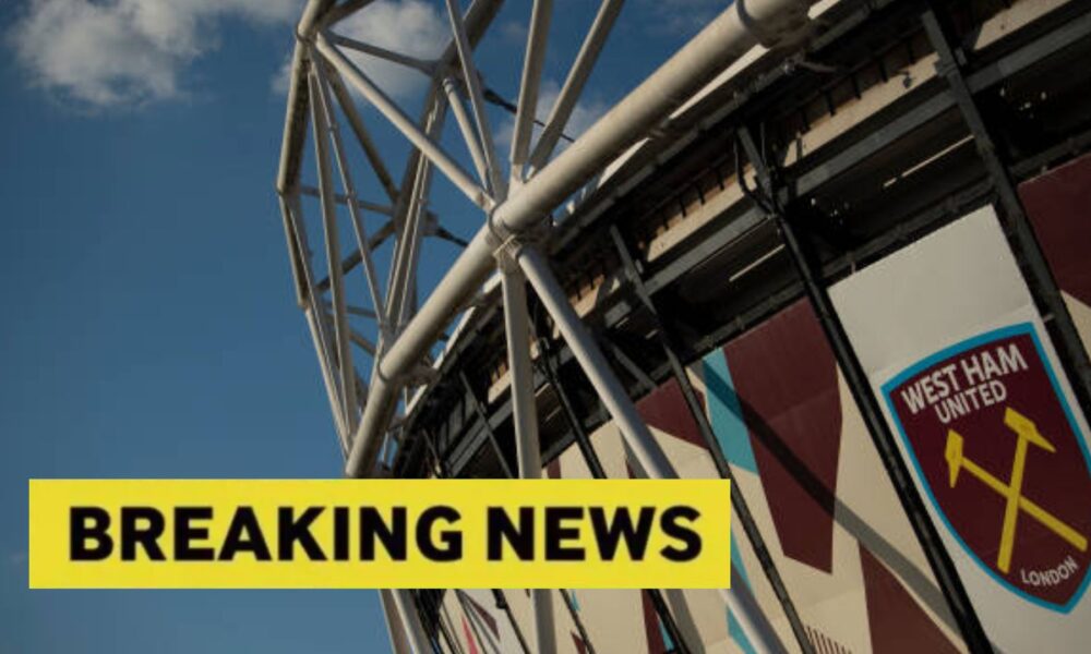 Exterior view of the West Ham stadium