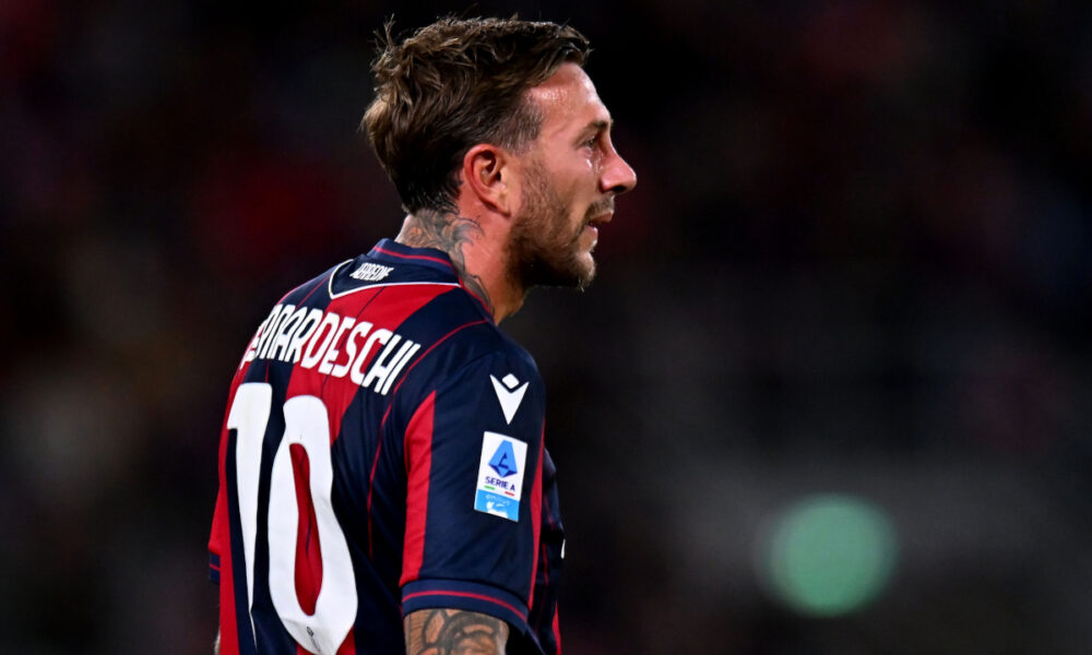 BOLOGNA, ITALY - OCTOBER 29: Federico Bernardeschi of Bologna FC during the Serie A match between Bologna FC 1909 and Torino FC at Renato Dall