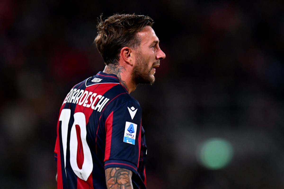 BOLOGNA, ITALY - OCTOBER 29: Federico Bernardeschi of Bologna FC during the Serie A match between Bologna FC 1909 and Torino FC at Renato Dall