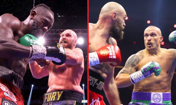 Tyson Fury reacts to Oleksandr Usyk calling out Deontay Wilder for his next fight