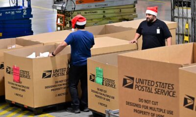 The USPS is already tracking how many holiday packages are being shipped and 2 billion have gone out in the first week
