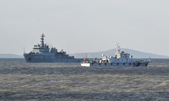 Taiwan stays on high alert after China’s largest military drills encircle island