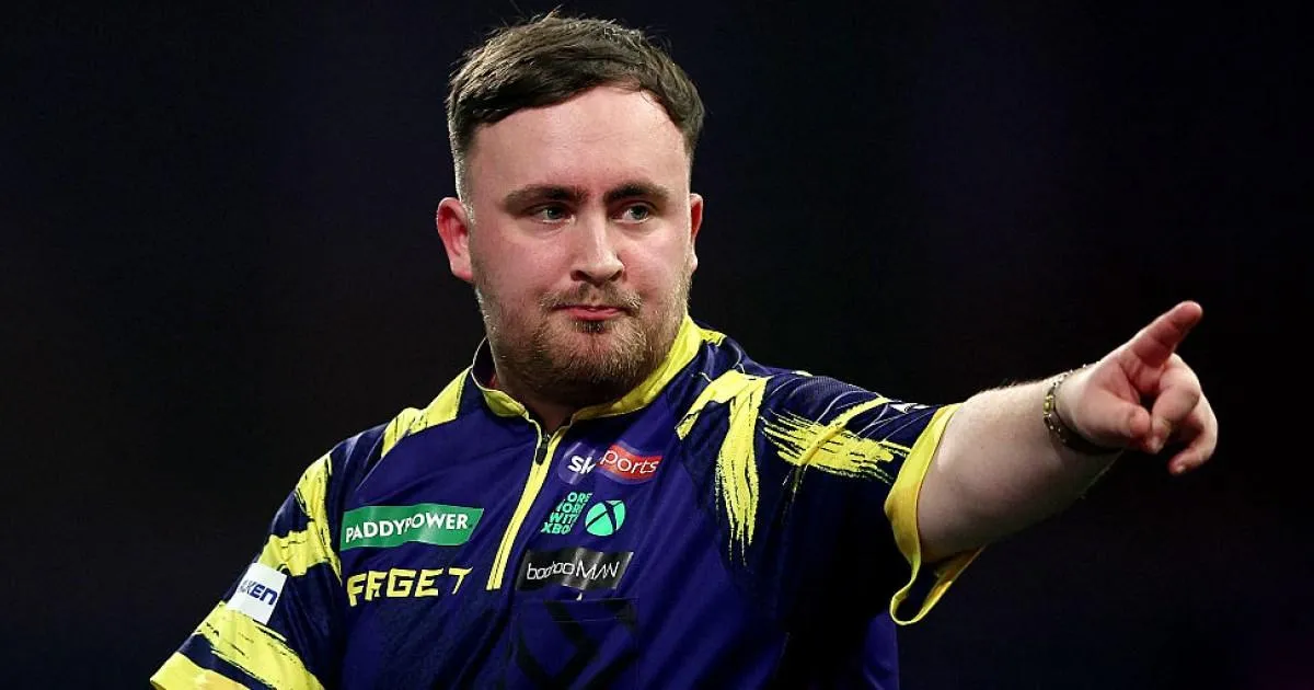Luke Littler aims dig at beaten World Darts Championship rival