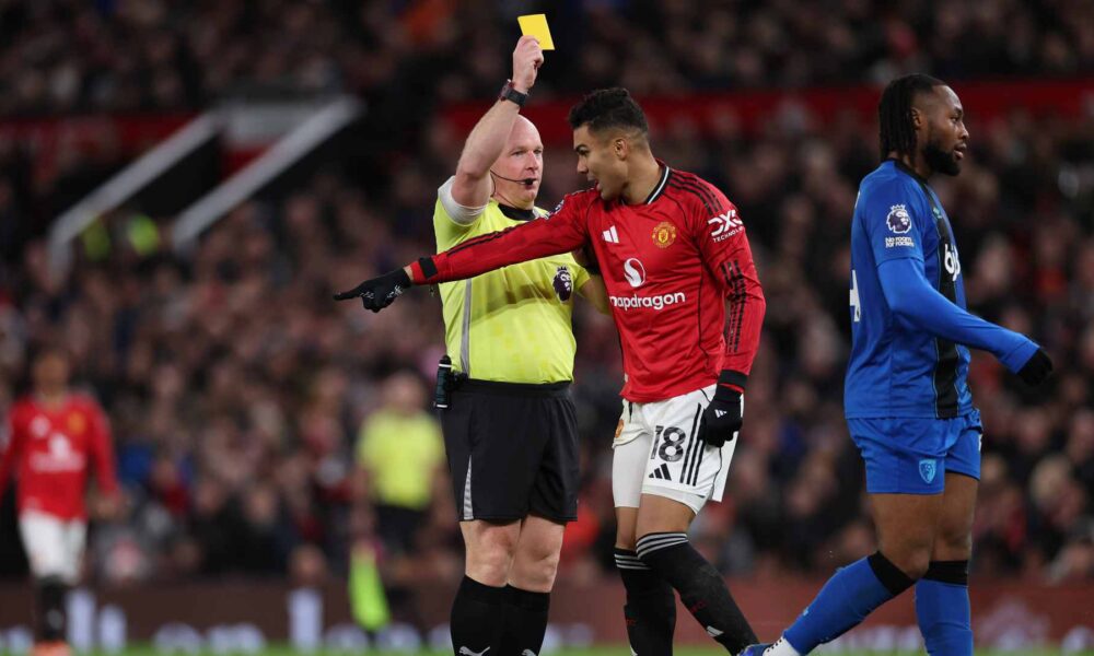 Casemiro ruled out of Aston Villa showdown on Sunday