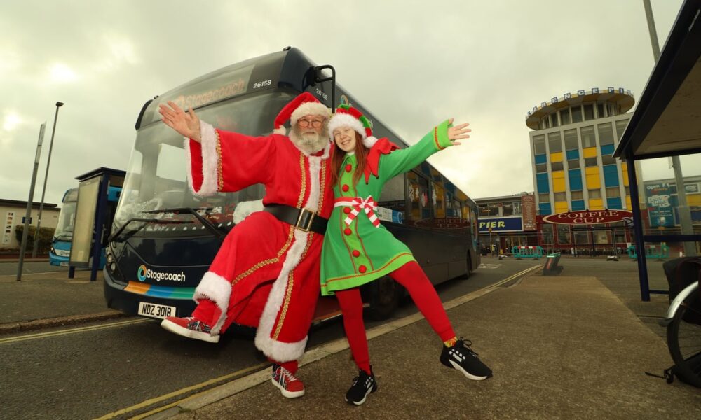 Magical Santa Bus service returns to Portsmouth bringing "joy to customers of all ages"
