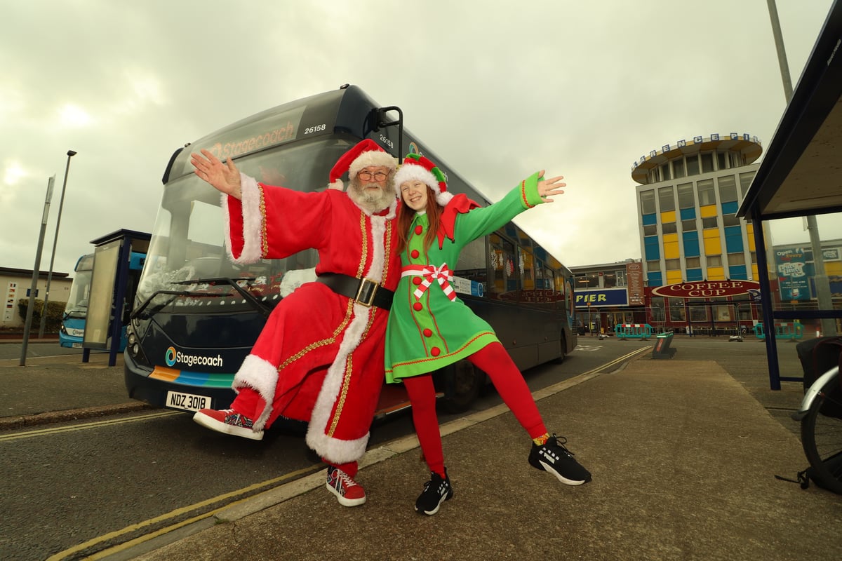 Magical Santa Bus service returns to Portsmouth bringing "joy to customers of all ages"