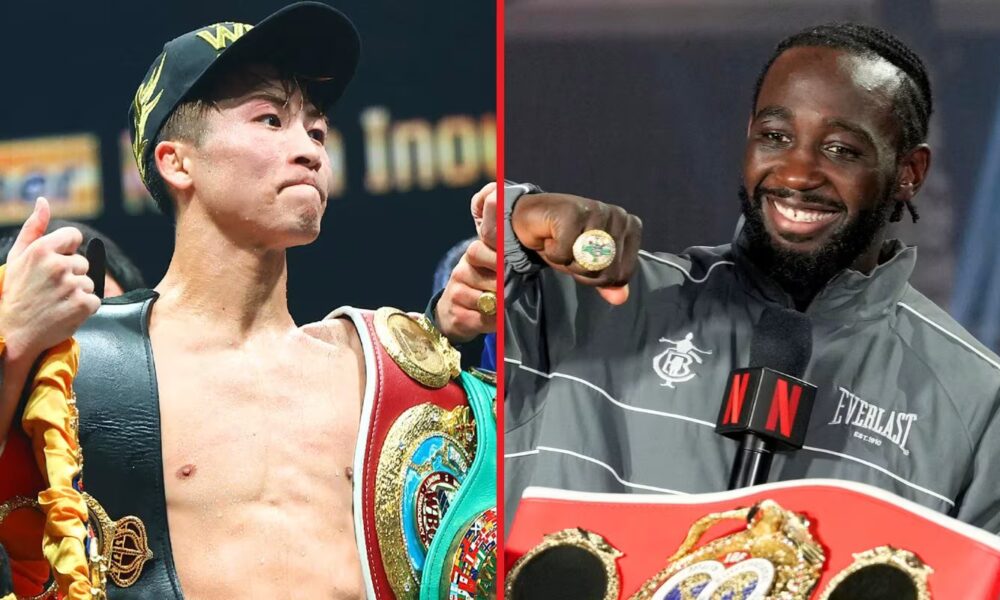 Naoya Inoue reacts to Terence Crawford’s sudden retirement from boxing