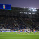 BERGAMO, ITALY - SEPTEMBER 05: Players of Italy during the warms up during the FIFA World Cup 2026 qualifier match between Italy and Estonia at Stadio di Bergamo on September 05, 2025 in Bergamo, Italy. (Photo by Mattia Ozbot/Getty Images)