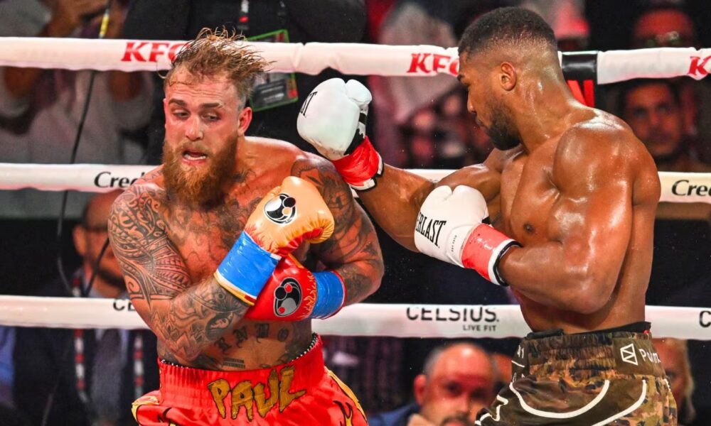 Jake Paul targets former Anthony Joshua opponent for comeback fight