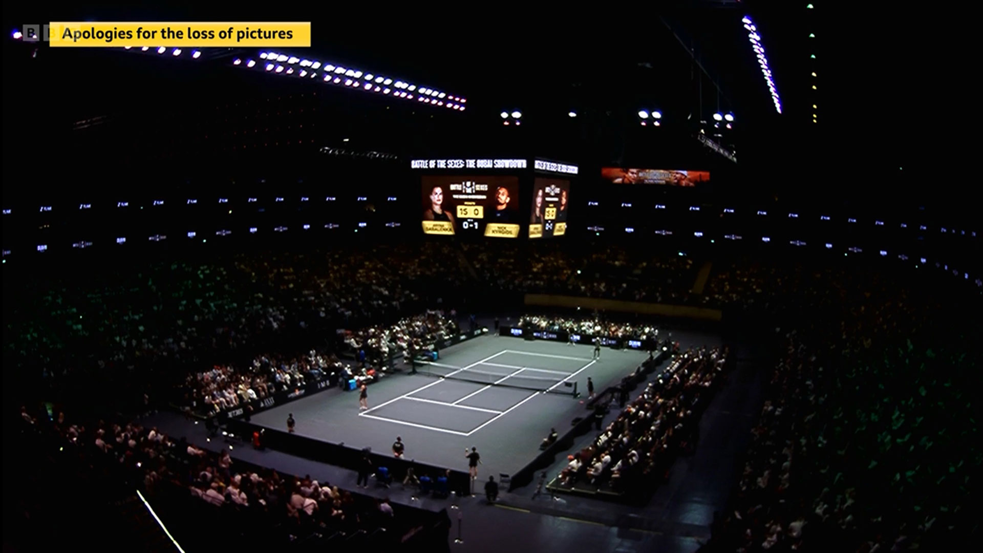 BBC forced to apologise multiple times after technical issues plague 'Battle of the Sexes' as fans slam 'complete farce'