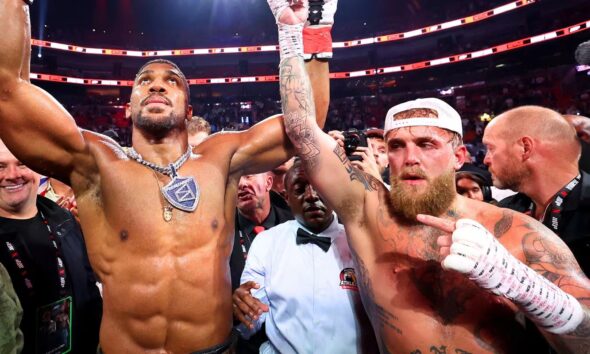 Jake Paul sends message to Anthony Joshua following tragic car crash just 10 days after fight