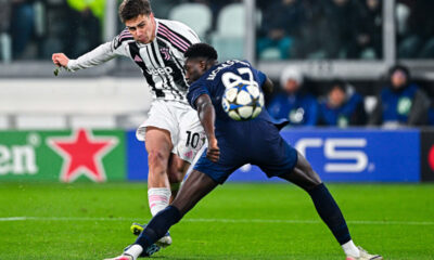 Kenan Yildiz plays for Juventus against Pafos in the Champions League (@juventusfc)
