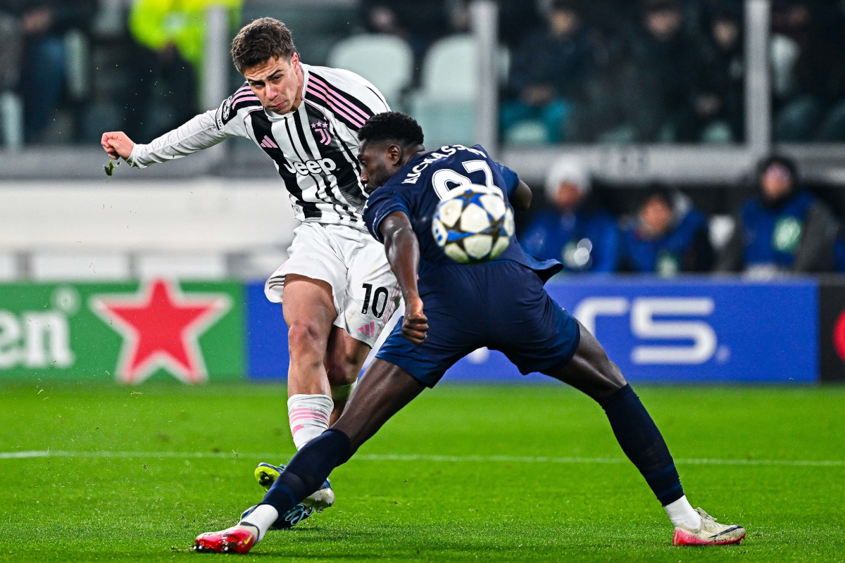 Kenan Yildiz plays for Juventus against Pafos in the Champions League (@juventusfc)