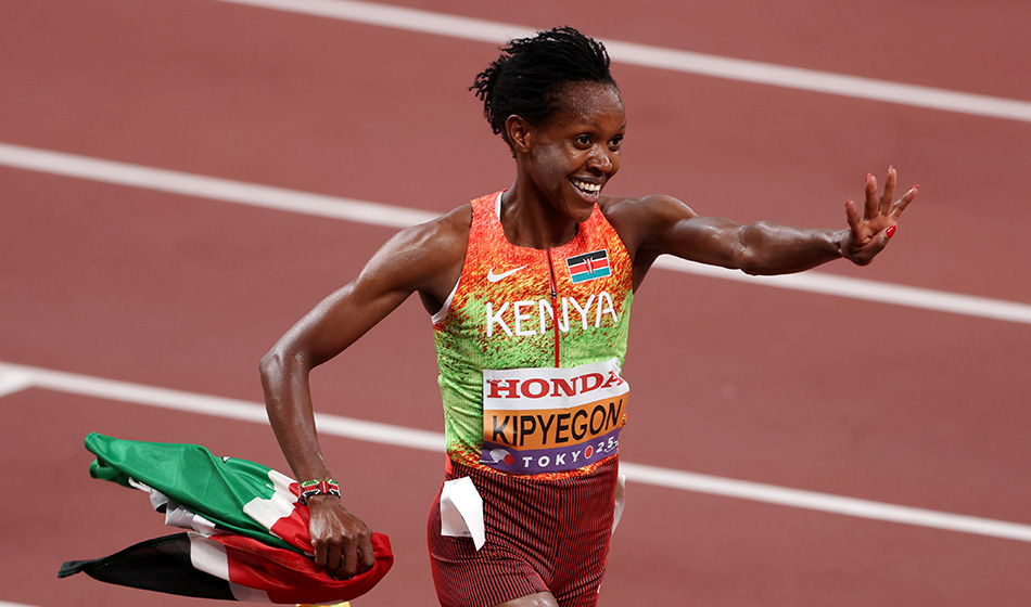 Why Faith Kipyegon is pursuing a higher purpose
