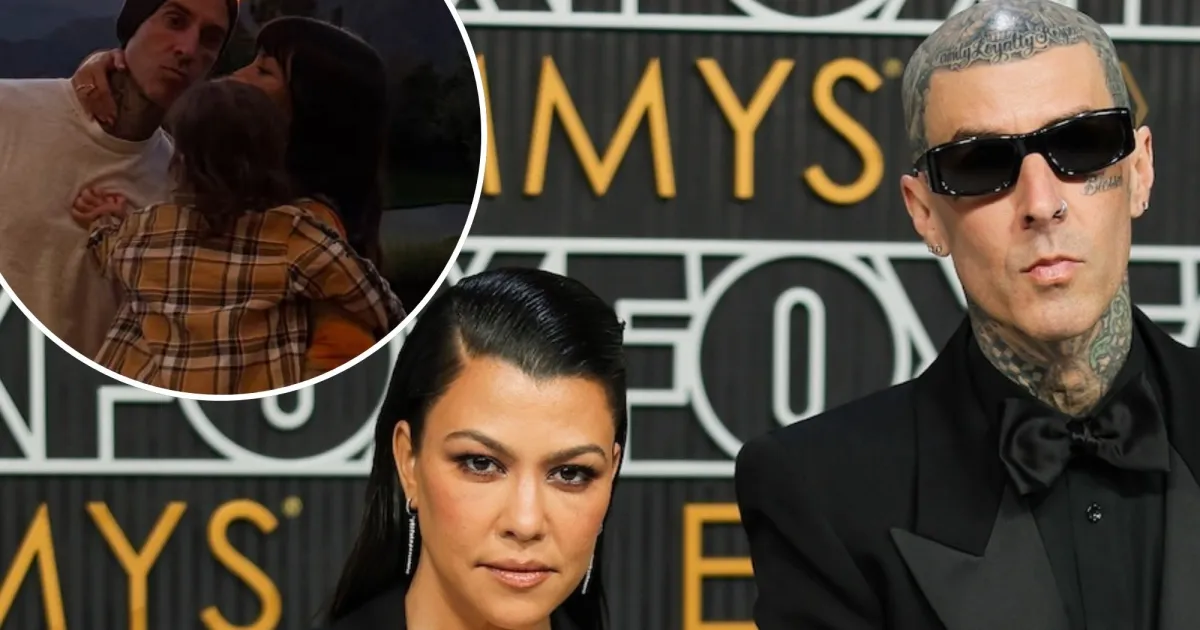 Kourtney Kardashian Shares Rare Photos of Son Rocky With Travis Barker