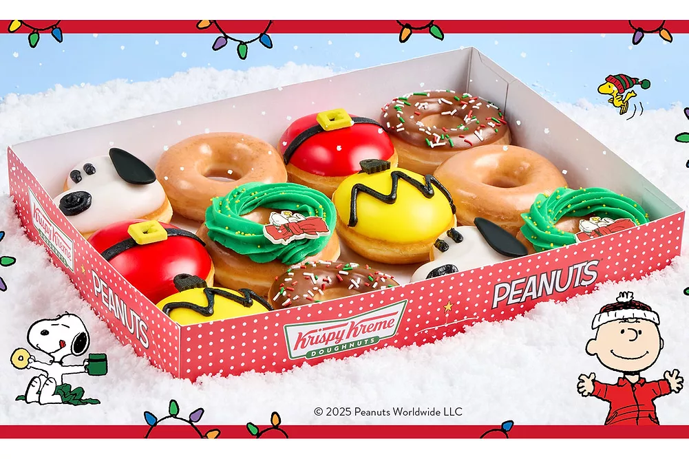 Krispy Kreme teams up with Peanuts