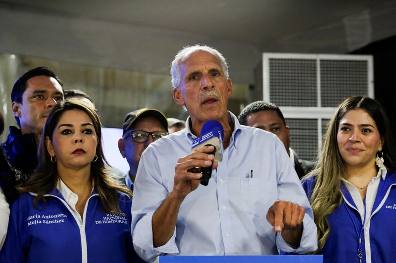 Conservative Asfura, backed by Trump, takes slim lead in Honduras presidential election