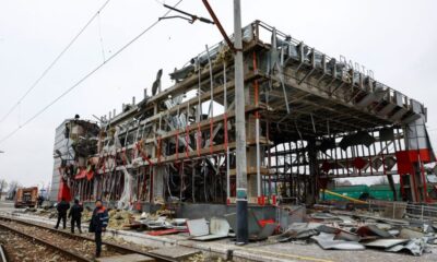 Russian drones, missiles hit Ukraine power and transport sectors, Kyiv says