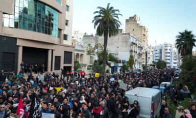 Tunisians step up protests against Saied's crackdown on opposition
