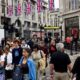 UK consumer sentiment rises to joint-highest of year, GfK says